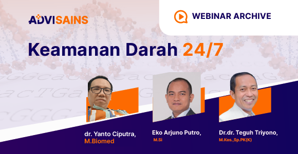 Webinar Menjaga Mutu dan Keamanan Darah 24/7